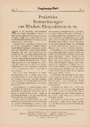 Praktiske bemærkninger om bladets ekspedition mm.