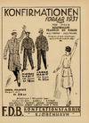 Konfirmationen forår 1931 