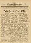 Fællesforeningen i 1930 