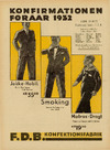 Konfirmationen forår 1932