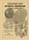Sommer 1937 - sports artikler 