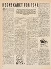 Regnskabet for 1941