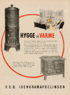 hygge og varme - pejse fra FDB isenkramafdeling