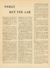 Foran det nye år