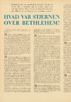 Hvad var stjernen over Bethlehem? 
