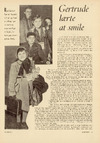 Gertrude lærte at smile 