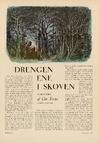 Drengen ene i skoven