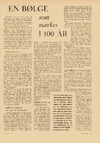 En bølge som mærkes i 100 år