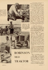 Robinson med traktor