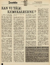 Kan vi tåle kemikalierne 
