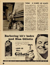 Barbering bli'r bedre med blaa Gillette 
