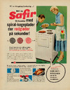 Det ny Safir el-komfur med spiral kogeplader der rødgløder på sekunder