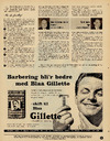 Barbering bli'r bedre med blaa Gillette 
