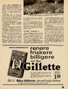Renere friskere billigere med blaa Gillette 