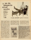 Se de elegante silver socks 