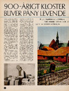 900-årigt kloster bliver på ny levende 