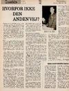 Hvorfor ikke den anden vej? 