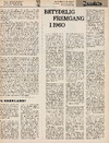 Betydelig fremgang i 1960 