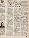 Gevinst og tab i landbruget 