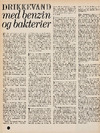 Drikkevand med benzin og bakterier 