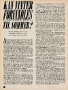 Kan vinter forvandles til sommer? 