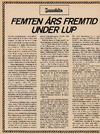 Femten års fremtid under lup 