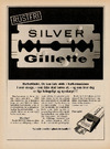 Silver Gillette 