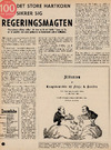 Det store hartkorn sikrer sig regerings magten 