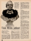 Foran 100-års jubilæet 