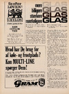 mere glas, billigere glas, stærkere glas, mærkeligere glas