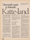 Danmark snart førende katte-land 