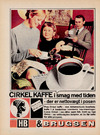 Cirkel kaffe i smag med tiden 