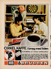 Cirkel kaffe i smag med tiden 