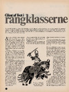 Glimt at livet i rangklasserne 
