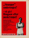 "Stumper" undertrøjen? Så gå i Brugsen efter paskrympet!