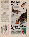 Kisser holder sig frisk 