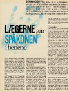Lægerne går spåkonen i bedene 
