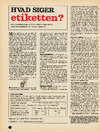 Hvad siger etiketten?