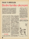Fra uge til månedløn: bedre familie-økonomi