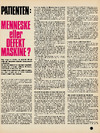 Patienten: Menneske eller defekt maskine?