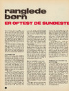 Ranglede børn er oftest de sundeste 