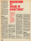 Maskinfabrik med årsløn og "karakterbog"