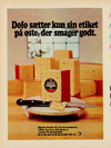 Dofo sætter kun sin etiket på oste, der smager godt