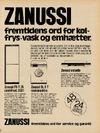 Zanussi fremtidens ord for køl-frys-vask og emhætter