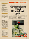 Når begyndelsen er god, bli'r resultatet godt