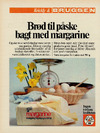 Brød til påske bagt med margarine