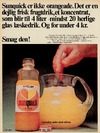 Sunquick er ikke orangeade.