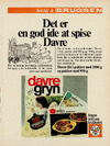 Det er en god ide at spise Davre