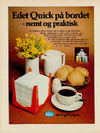 Edet Quick på bordet - nemt og praktisk