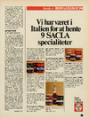 Vi har været i Italien for at hente 9 SACLA specialiteter